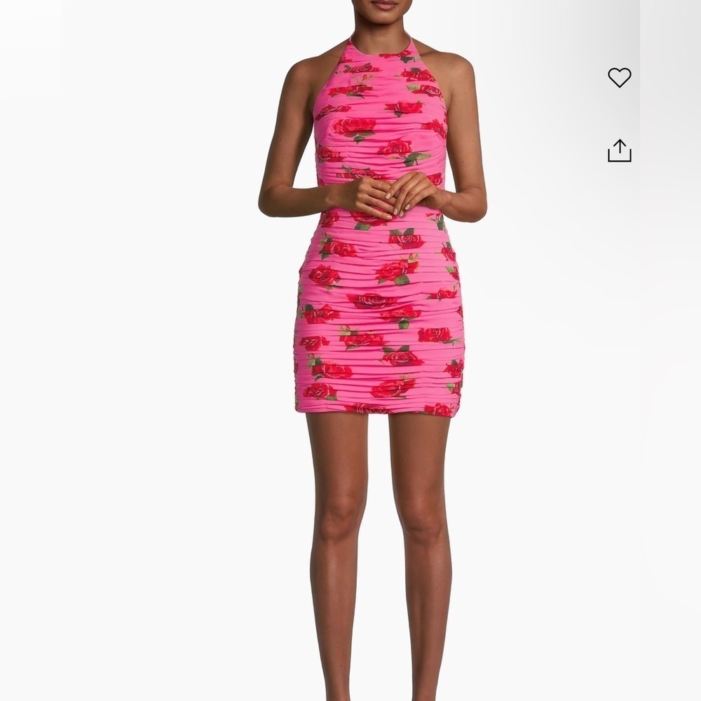 SAULEE Sonia Floral Print Size 4